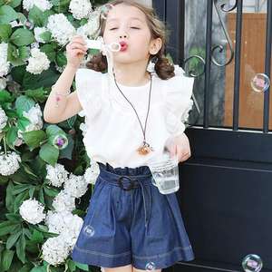 Beautiful White Girls Sleeveless <b>Compression</b> Child Night Shirts - Product Image 5