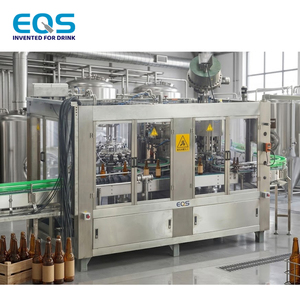 Machine de remplissage isobare de précision pour bière avec pré-évacuation sous double vide pour ligne de mise en bouteille de bière en verre - Product Image 1