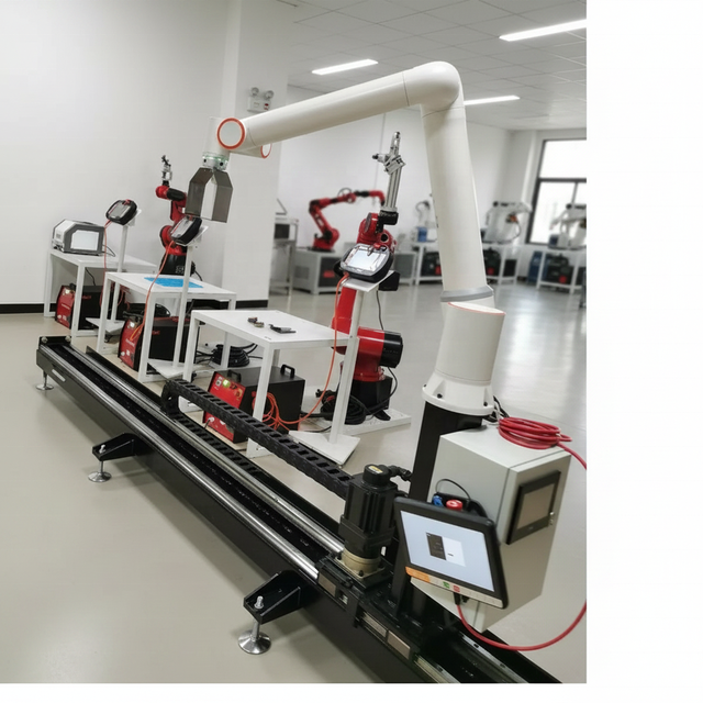 Flexible 6-Axis Collaborative Robot Workstation 10kg Payload Intelligent Automated Material Handling System 0.05mm Precision