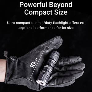 TA20 택티컬 플래시라이트 1000루멘 충전식 알루미늄 합금 비상등 IP68 소형 전기충격기 겸용 호신용 손전등 - Product Image 3