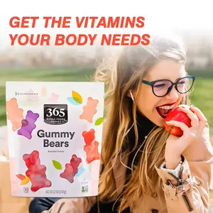 Oem/Odm Body Multivitamine Gummies Veelkleurige Beren Gummy Complexe Vitaminesupplementen