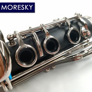Clarinete MORESKY de 17/18 llaves en Sib natural, cuerpo de caucho duro/baquelita ABS, modelo MCL-186 - Product Image 3