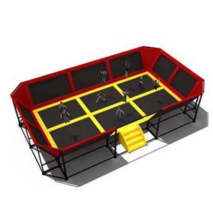 <span class=keywords><strong>Interior</strong></span> de gran colorido profesional niños trampolín elástico <span class=keywords><strong>cama</strong></span> - Product Image 1