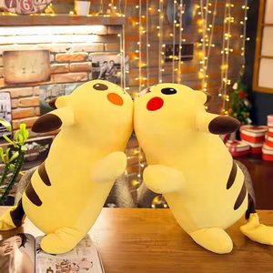 Peluche Creativo a Tema <span class=keywords><strong>Anime</strong></span>, Versione Festa, Pikachu e Pokémon, Cuscino Morbido e Carino, Regalo di Compleanno, Serie Pokémon - Product Image 3