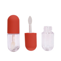 Gloss à lèvres transparent naturel en capsule, riche en minéraux, hydratant et waterproof, format voyage, de notre propre marque OEM