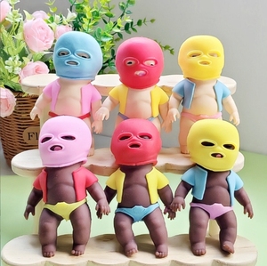 Nuevo Juguete Antiestrés de Peluche con Forma de Bandido Enmascarado, Creativo y Relajante, Ideal para Regalos en Ferias Comerciales y Obsequios de Bienvenida - Product Image 1