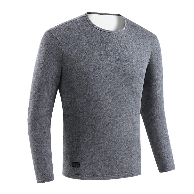 Top con forro gris