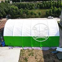 Tente de sport gonflable extérieure sur mesure de grande taille pour le tennis, le football et les événements (location)