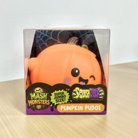 Jouet anti-stress à presser d'Halloween adorable en gros, assortiment de citrouilles, fantômes et monstres mignons, jouet souple pour la décompression, idéal pour la décoration de la maison et du bureau