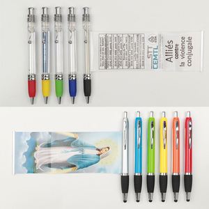 Stylo bille Likewinner, best-seller, 0,5 mm, toucher doux, plastique, logo personnalisé, cadeau d'affaires, stylo promotionnel - Product Image 6