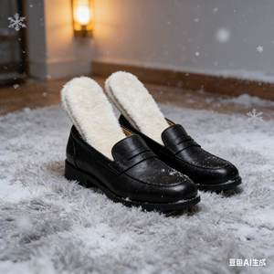 Semelles intérieures en peau de mouton véritable, épaisses et moelleuses, en vraie laine pour hommes et femmes, inserts thermiques en fourrure pour bottes et baskets - Product Image 2