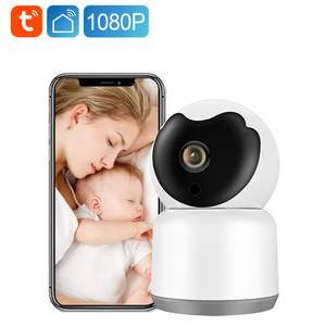 A due vie audio senza fili del IP di telecamere di sorveglianza di sonno del bambino del bambino e pet monitor 1080p tuya <span class=keywords><strong>smart</strong></span> sorveglianza video wifi macchina fotografica del bambino - Product Image 1