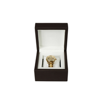 Boîte à montre en bois de luxe sur mesure, doublure blanche douce, logo personnalisé, emballage cadeau pour montre-bracelet