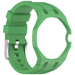 Nouveauté : Bracelet en silicone + boîtier en plastique pour <span class=keywords><strong>Swatch</strong></span> - Royal avec boîtier 2 en 1, bracelet de <span class=keywords><strong>montre</strong></span> et pendentif - Product Image 5