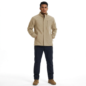 Pakistan-Made Men's <b>Canvas</b> Waterproof Hooded Jacket High Quality Vintage Style Stand Collar OEM Service for Autumn Season - Product Image 1