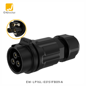 E-weichat LP16 hàng không cắm Docking vít dây 2/3pin nhanh chóng cắm hàn miễn phí nhựa không thấm nước kết nối - Product Image 2