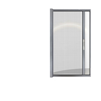 Puerta Mosquitera Retráctil de Malla de Diamante, Diseño Moderno y Minimalista, Alta Definición, Altamente Transparente, Antimosquitos, para Hotel