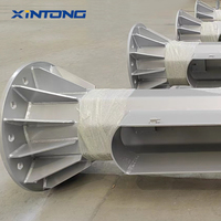 Postes de Luz Galvanizados de Acero Octogonales y Cónicos de 6m, 8m, 10m y 12m, de un Solo Brazo o Doble Brazo, Marca XINTONG