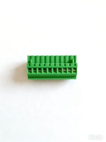 Connecteur de contrôle industriel vert à 10 broches P10, pas de 5,08 mm, mâle/femelle, à brancher sur circuit imprimé