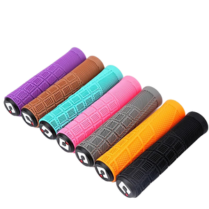 Puños de Manillar para Bicicleta de Montaña <span class=keywords><strong>ES</strong></span>-GR-07, Antideslizantes, de Goma Suave, Ajuste Universal, Absorción de Impactos, Profesionales - Product Image 2