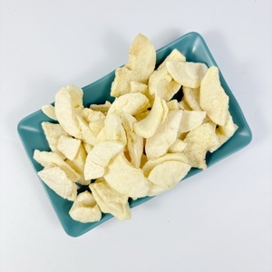Friandises pour chiens et chatons : Chips de fruits croustillants bio <span class=keywords><strong>sans</strong></span> sucre, pur naturel, végétaliennes, tranches de poire des neiges lyophilisées - Product Image 2