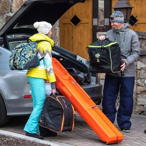 Muestra gratis excelente bolsa de snowboard de viaje acolchada impermeable con ruedas longitud ajustable 165cm ~ 210cm gran capacidad - Product Image 5