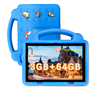 YPORANGE Tablet Edukasi Anak 10.1-Inci Android 12.0 MTK Octa Core 3GB 64GB Baru, Layar Kapasitif 4000mAh, Wi-Fi 5GHz