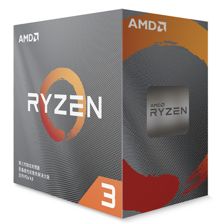 AMD Ryzen 3 3100 CPU, 4 Core Processor for AM4 Motherboard, 3.6GHz