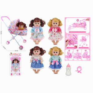 Carro de aleación IC de 14 pulgadas para niños pequeños al por mayor, muñeco <span class=keywords><strong>reborn</strong></span> de la vida real, muñecos realistas de silicona suave para bebés - Product Image 3