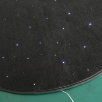 Éclairage à fibre optique LED Tapis sensoriel avec lumières à fibre optique LED