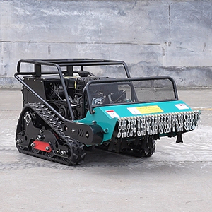 Envío <span class=keywords><strong>Gratis</strong></span> Cortacésped Robótico Automático de 4 Tiempos 1000mm, Superventas, con Control Remoto, Desbrozadora de Orugas, Mini Robot Triturador de Césped - Product Image 5
