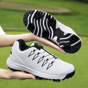 OEM Chaussures de <span class=keywords><strong>golf</strong></span> de sport de luxe en cuir de haute qualité, personnalisées, de créateur professionnel avec logo, imperméables pour hommes et femmes Fabricant - Product Image 2