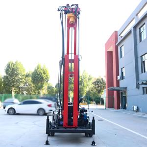 Máy khoan nước giếng khoan thủy lực cỡ lớn hoàn toàn tự động bánh xe diesel nước giếng khoan Giàn Khoan - Product Image 2