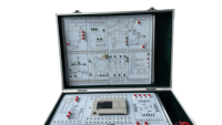 Caja de Entrenamiento PLC, Controlador Lógico Programable Portátil, Equipo Educativo para Experimentación en Laboratorios Escolares