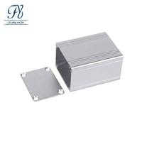 Contenitore Industriale Compatto in Lega di Alluminio Estruso 38x30 Anodizzato IP54 Leggero per Inverter VFD e Sensori