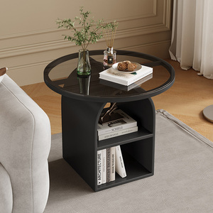 Accept Customization French Style Bedroom, <strong>Black</strong> Cream Style Rock Board Sofa <strong>Side</strong> Table Artistic Edge Table, Storage <strong>Cabinet</strong> - Product Image 6