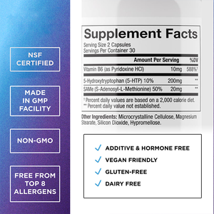 Ekstrak Herbal Vegan Label pribadi suplemen tidur berkualitas tinggi kapsul 5-<span class=keywords><strong>HTP</strong></span> - Product Image 3