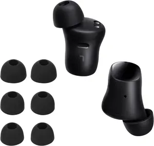 Pointe de remplacement Housses en silicone pour casque d'écoute Bouchons d'oreilles Écouteurs Couverture en caoutchouc pour Xiaomi Redmi Airdots 3 Pro