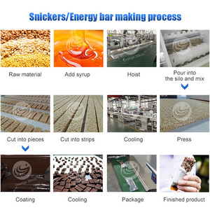 Máquina comercial para hacer barras de chocolate ORME, máquina formadora de Barras Energéticas, línea de productos de barras de proteínas totalmente automatizada - Product Image 3