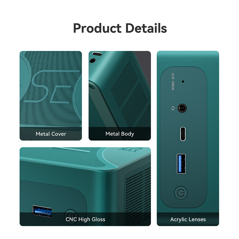 Beelink SER6 MAX AMD 6900HX - Powerful Mini PC for Business