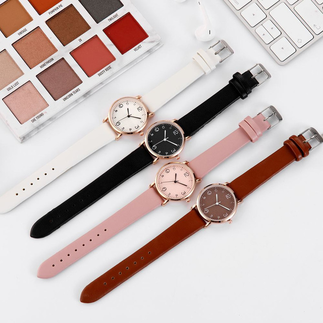 Women's Leather Quartz Watch with Minimalist Design Simple yet Elegant Suitable for Office and Daily Life Quartz Watch