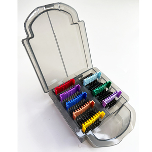 <span class=keywords><strong>Tondeuse</strong></span> électrique pour animaux de compagnie, kit de peignes limiteurs, accessoires de tête de coupe Teddy Larebi, en POM et acier inoxydable, 3-25mm - Product Image 5