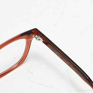 Borgi Rectangle Full Rim <b>Eyeglasses</b> Solid Color Women Anti-Uv Vision Correction <b>Frames</b> - Product Image 3