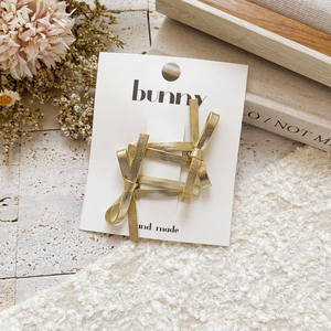 คลิปหนีบผมตรงการ์ตูนขนาดเล็กสีพื้น<span class=keywords><strong>หนัง</strong></span>มันวาวสีทองพร้อมเรซิ่นน่ารักหลากหลายดีไซน์สำหรับเด็ก - Product Image 2