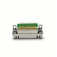 Connecteur d'aviation mâle à souder 31 broches J30J-31TJW-J, mini connecteur rectangulaire avec pince de fixation en J pour câblage électronique aérospatial