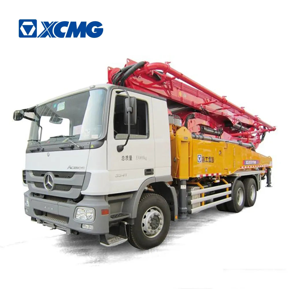 XCMG pompa per calcestruzzo 48m HB48K montata su camion pompa per calcestruzzo Cina camion montato pompa per calcestruzzo per la vendita