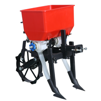 Kit d'accessoires multifonctionnel 4-en-1 pour mini-motoculteur agricole, charrue, herse, cultivateur désherbeur et boîte à engrais pour semoir