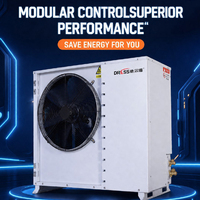 Unité de condensation refroidie par air 3HP pour chambre froide, congélateur mobile, unité de réfrigération pour entrepôt frigorifique