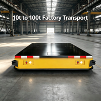 Chariot de transfert de matériaux omnidirectionnel AGV pour charges lourdes, robot de manutention intelligent pour entrepôt, capacité de charge personnalisée