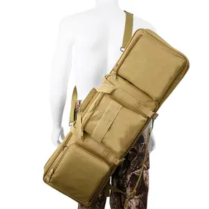 85CM सामरिक नायलॉन डबल बंदूक ले जाने कंधे बैग M4 बंदूक बैग मामले